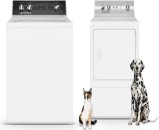 Side by Side Washer & Dryer Set